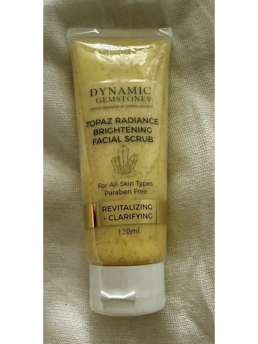 Dynamic Gemstone Topaz Radiance Brightening Facial Scrub 120ml NEW Sealed